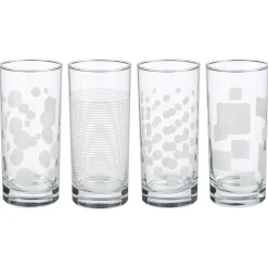 Lot de 4 gobelets hauts