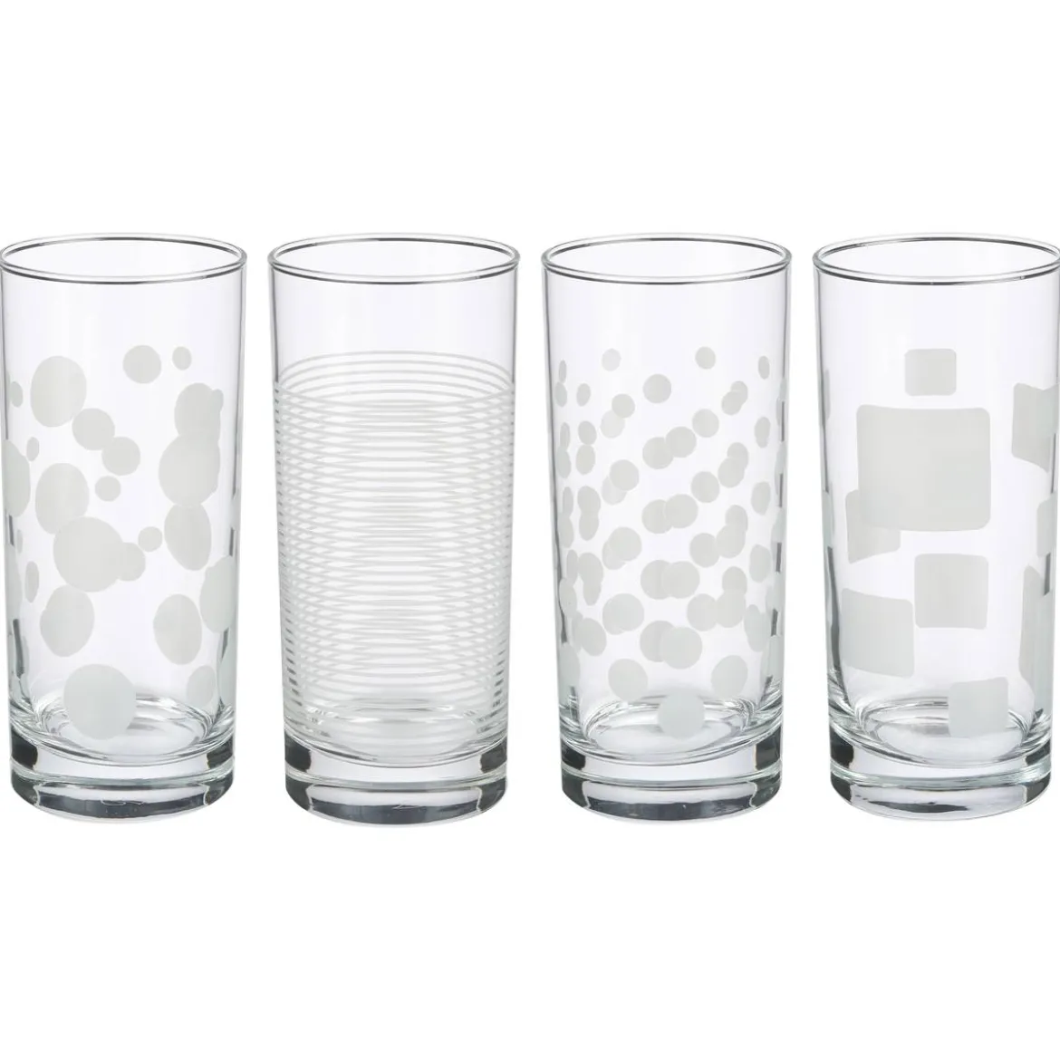 Lot de 4 gobelets hauts "Toni'Eau"