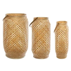 Lot de 3 lanternes d'intérieur NOOR Beige