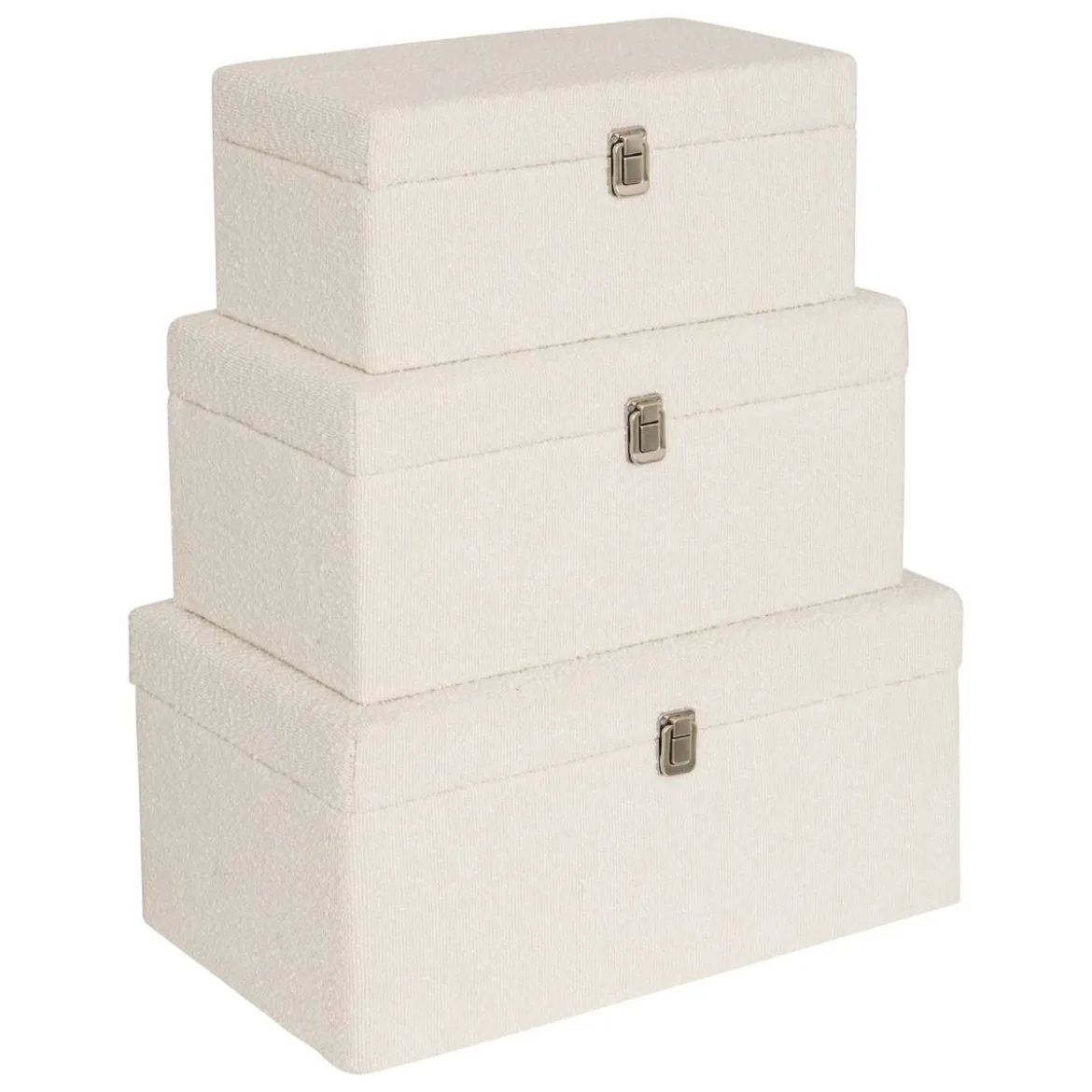 Lot de 3 malles "Carlie"