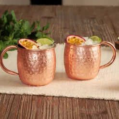 Lot de 2 mugs Moscow Mule 