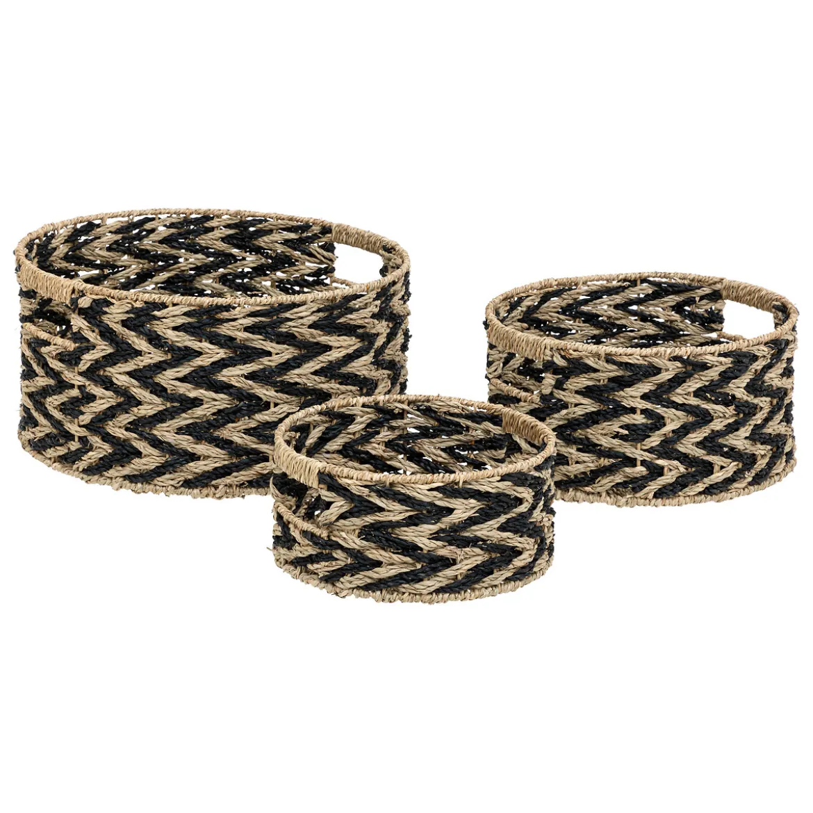 Lot de 3 paniers "Angie"