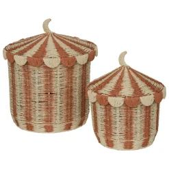Lot de 2 paniers 