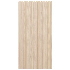 Lot de 3 panneaux décoratifs tasseaux bois 