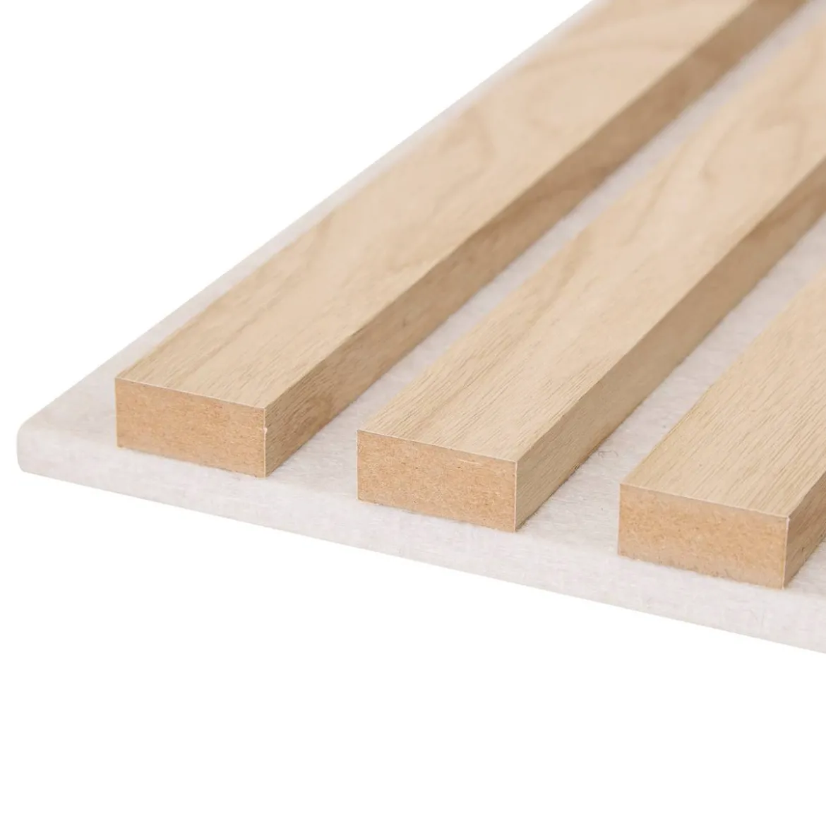 Lot de 3 panneaux décoratifs tasseaux bois Colva