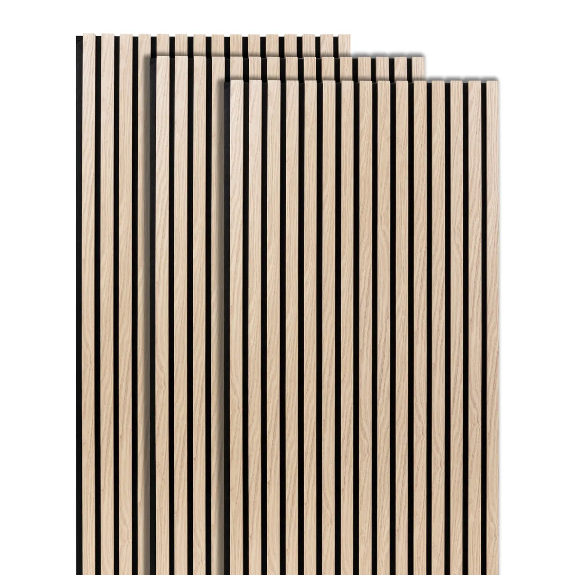 Lot de 3 panneaux décoratifs tasseaux bois Colva