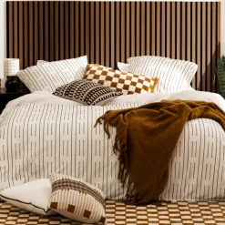 Lot de 3 panneaux décoratifs tasseaux bois Colva