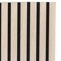 Lot de 2 panneaux décoratifs tasseaux bois Colva
