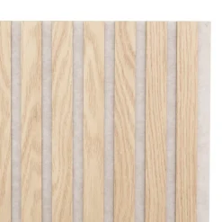 Lot de 2 panneaux décoratifs tasseaux bois