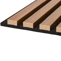 Lot de 3 panneaux décoratifs tasseaux bois Colva