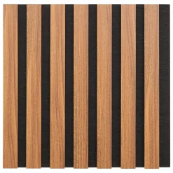 Lot de 3 panneaux décoratifs tasseaux bois Colva