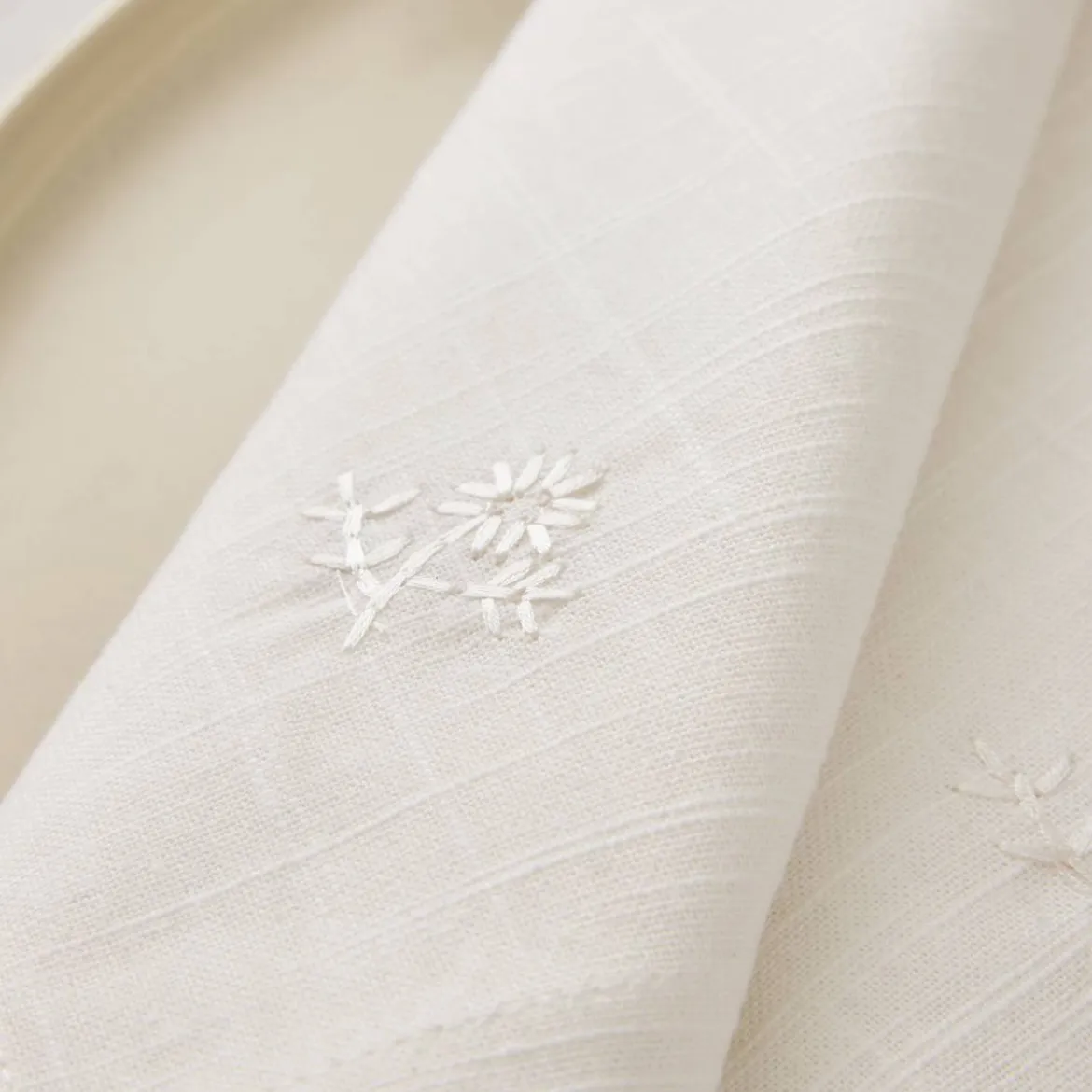 Lot de 4 serviettes de table "Joy"