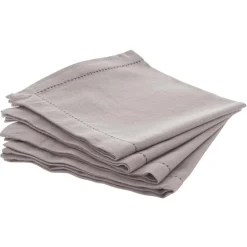 Lot de 4 serviettes de table 