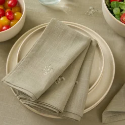 Lot de 4 serviettes de table 