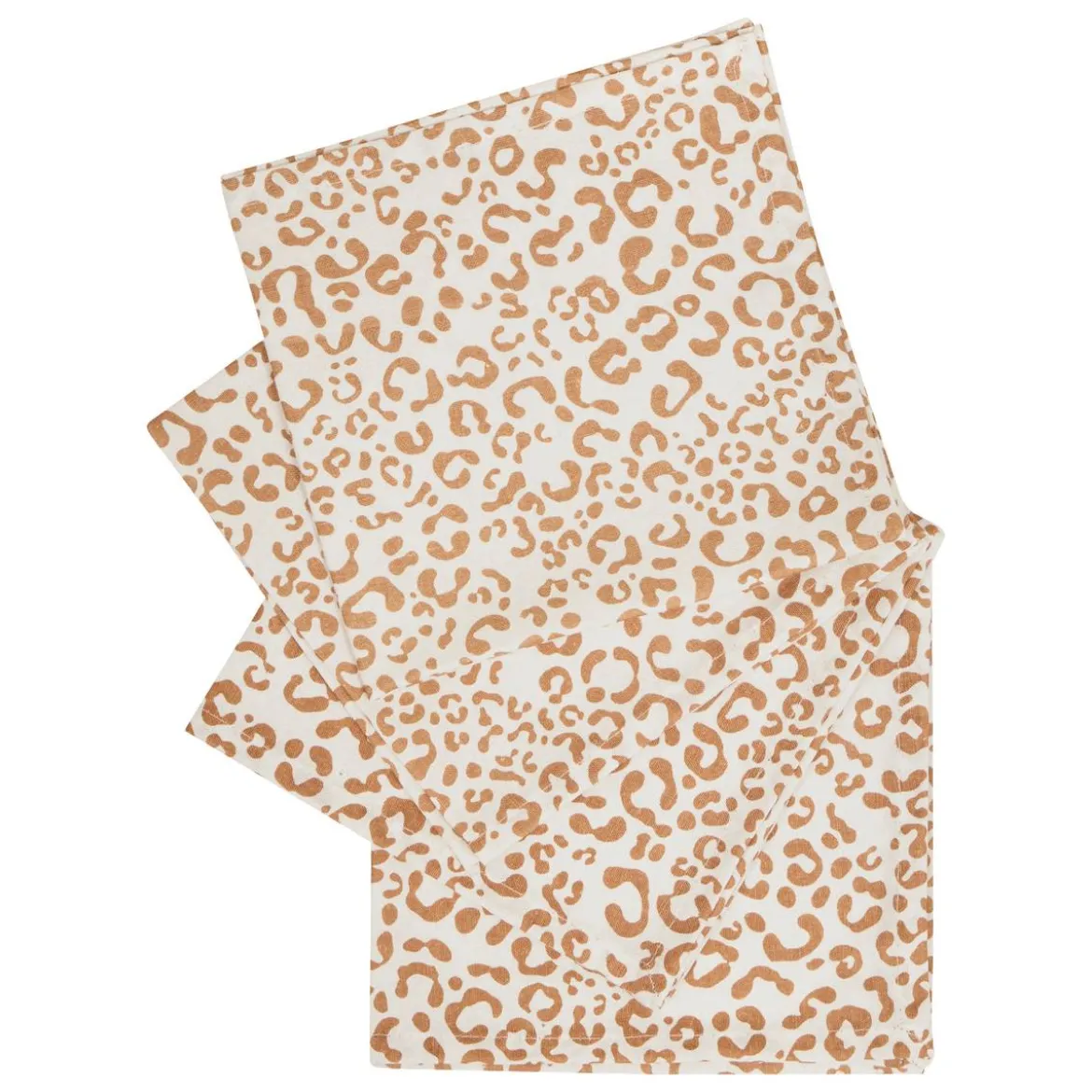 Lot de 4 serviettes de table "Leopadi"