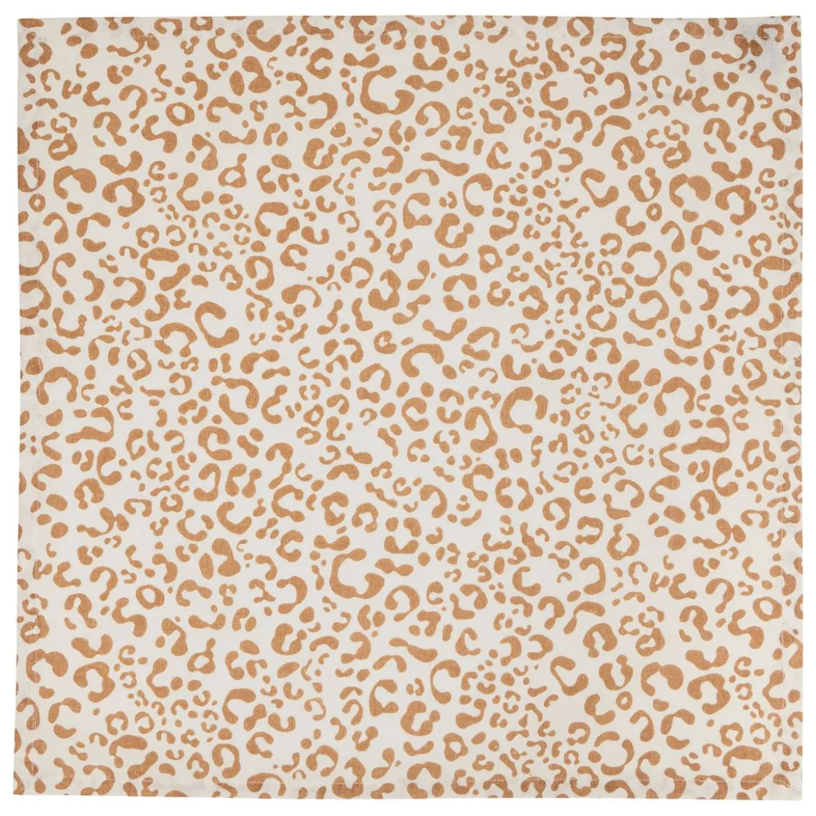 Lot de 4 serviettes de table "Leopadi"