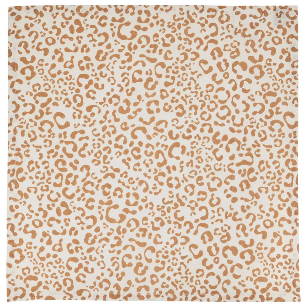 Lot de 4 serviettes de table "Leopadi"