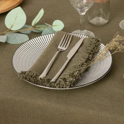 Lot de 2 serviettes de table "Maha"