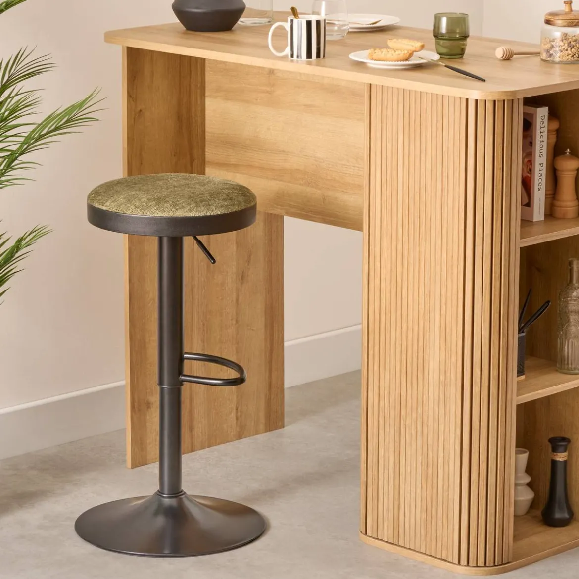 Lot de 2 tabourets de bar "Ilsa"