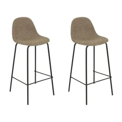 Lot de 2 tabourets 