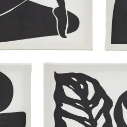 Lot de 5 toiles imprimées
