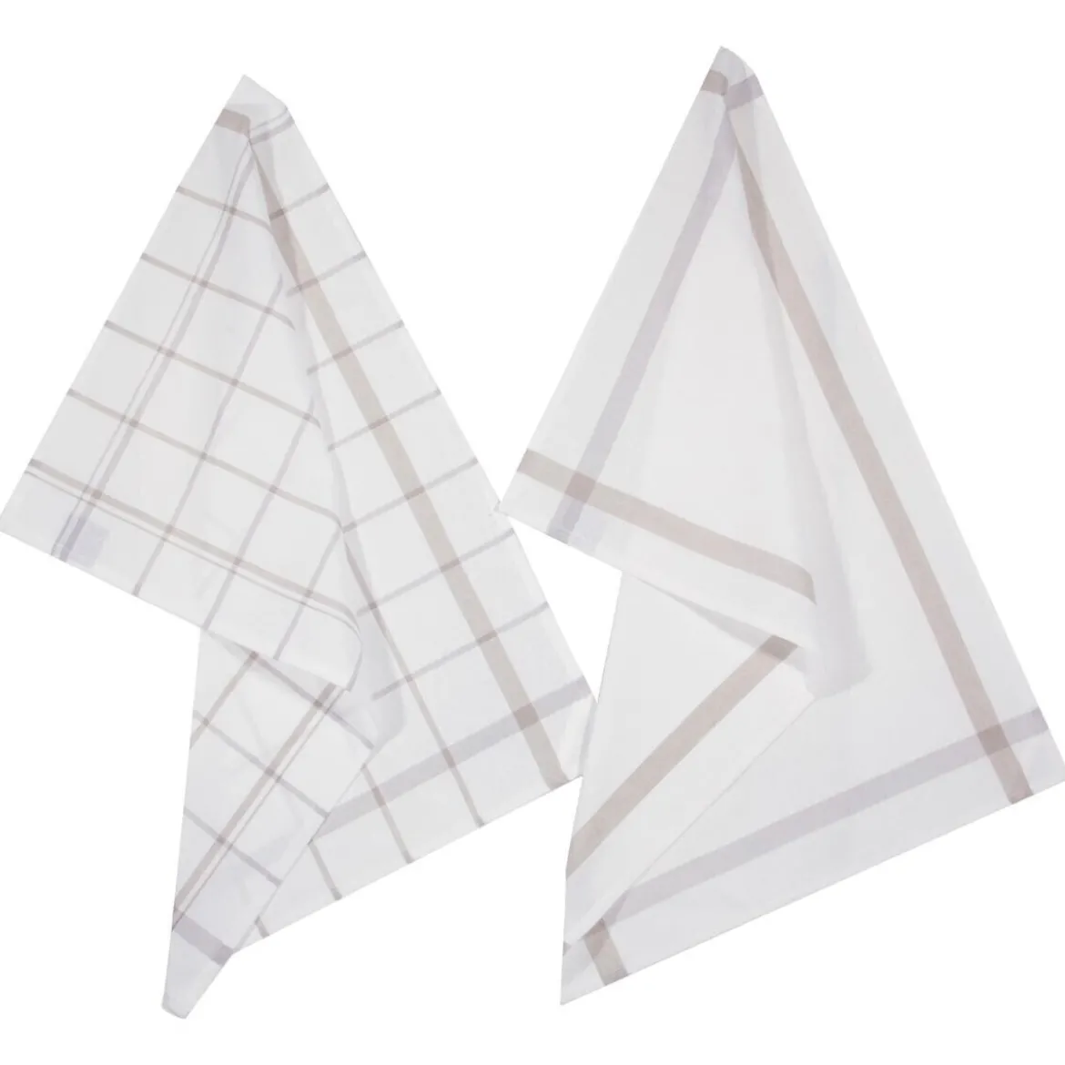 Lot de 2 torchons coton