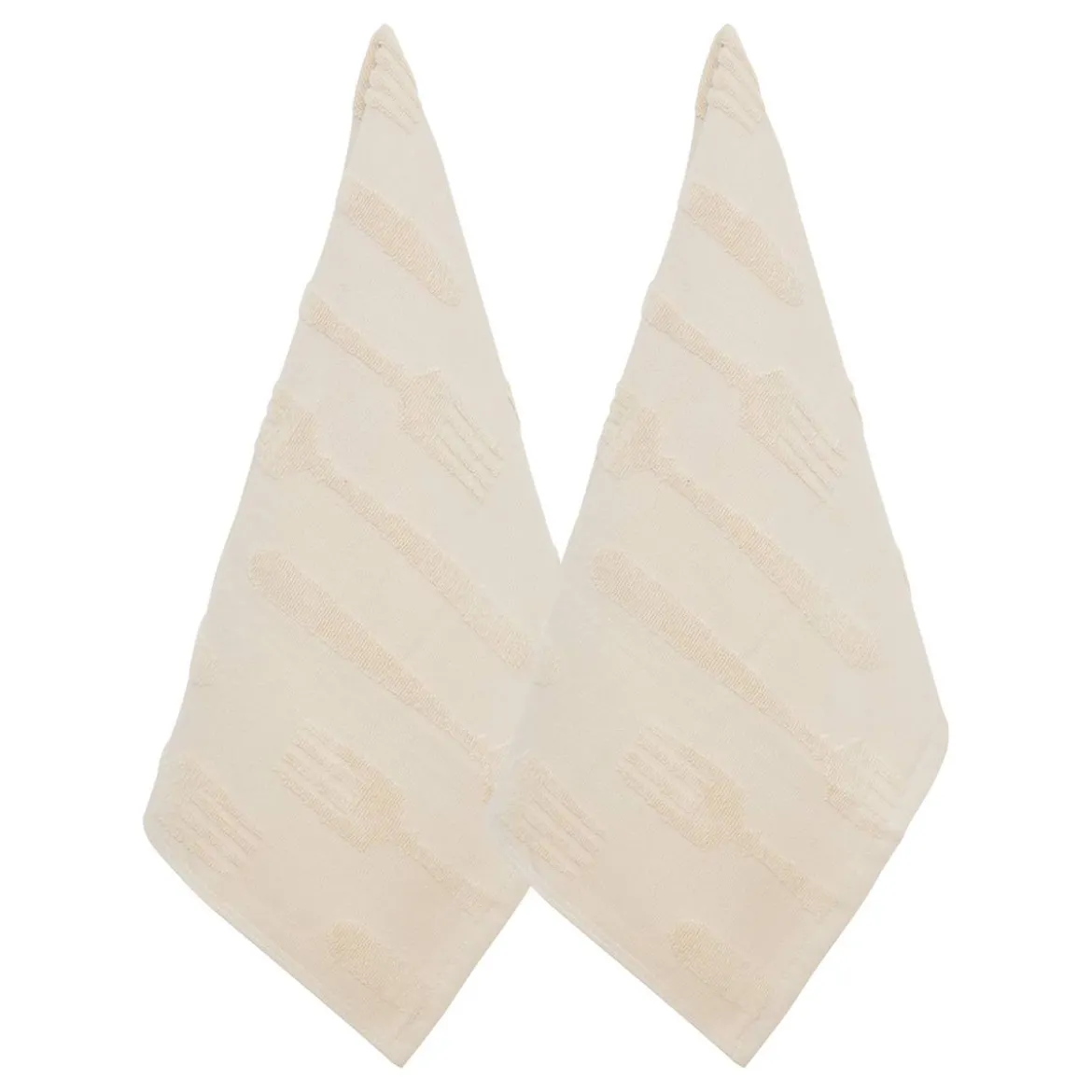 Lot de 2 torchons "Terry"