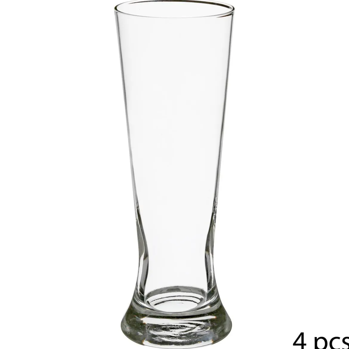 Lot de 4 verres à bière "Biere"