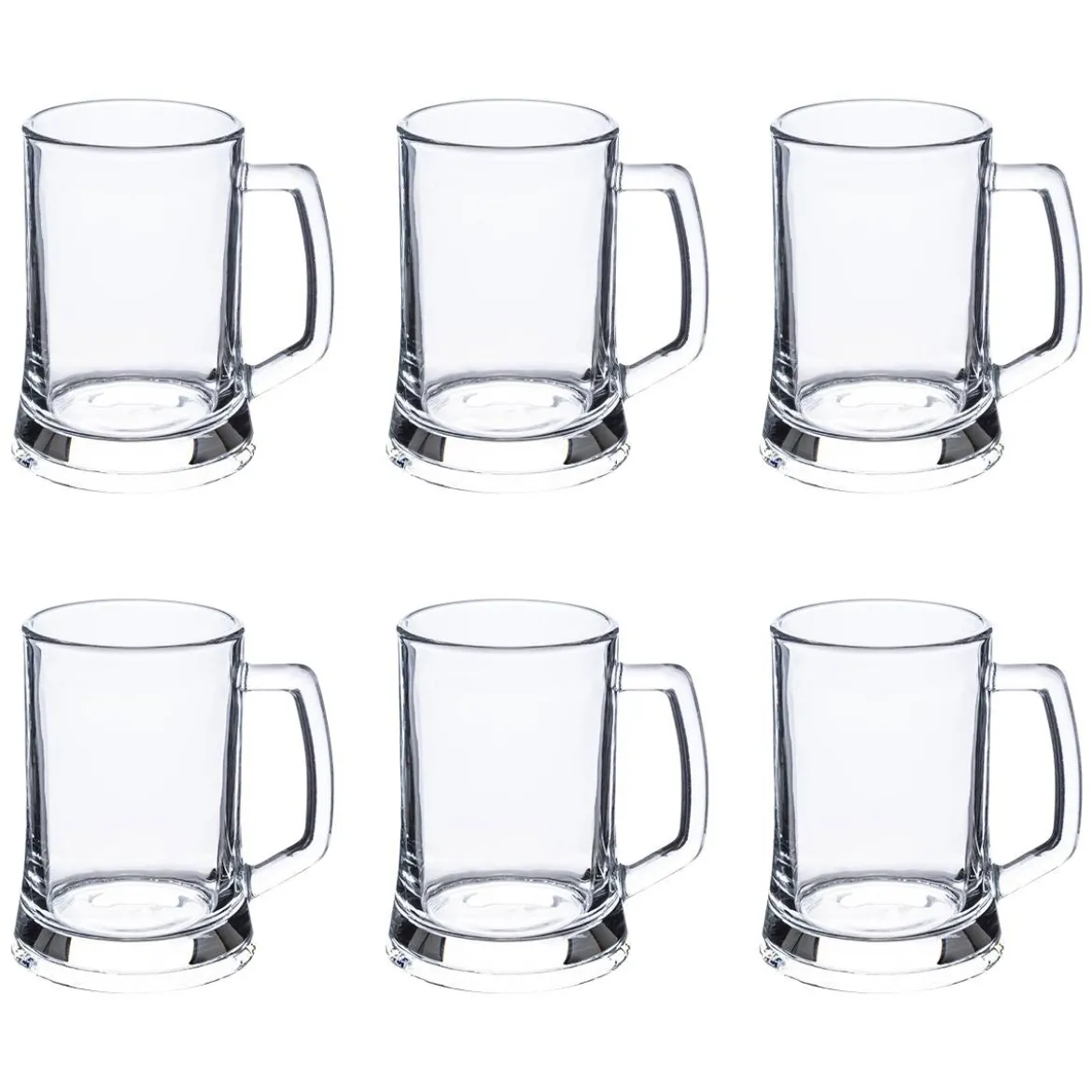 Lot de 6 verres à bière "Raphael"