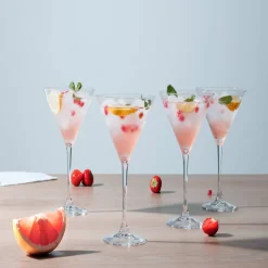 Lot de 4 verres à cocktail 