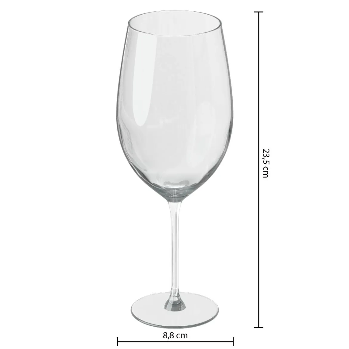 Lot de 6 verres à eau "Lina"