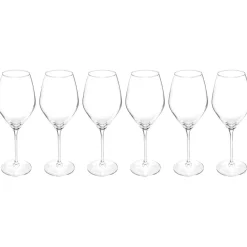 Lot de 6 verres à eau  "Silvia"