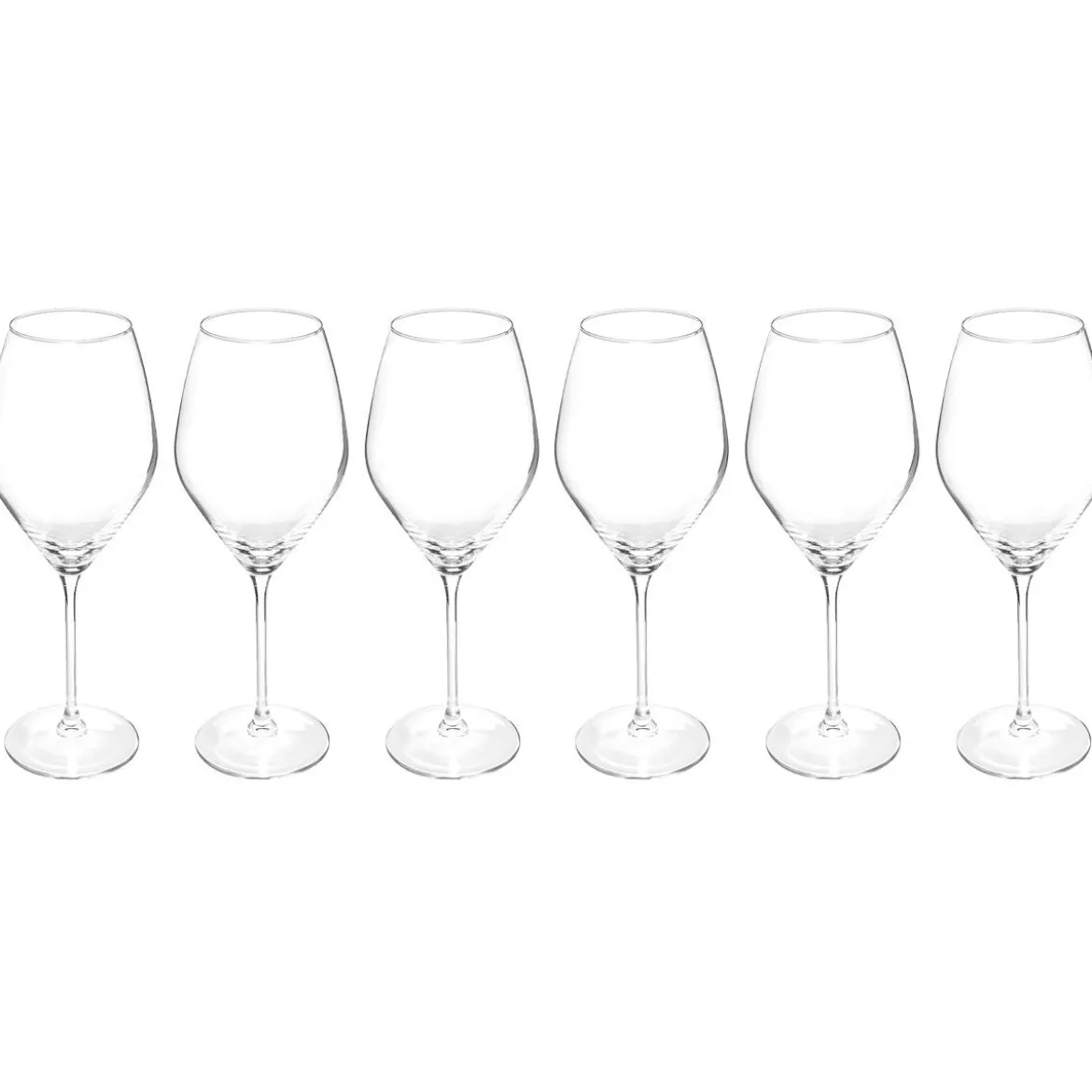 Lot de 6 verres à eau "Silvia"