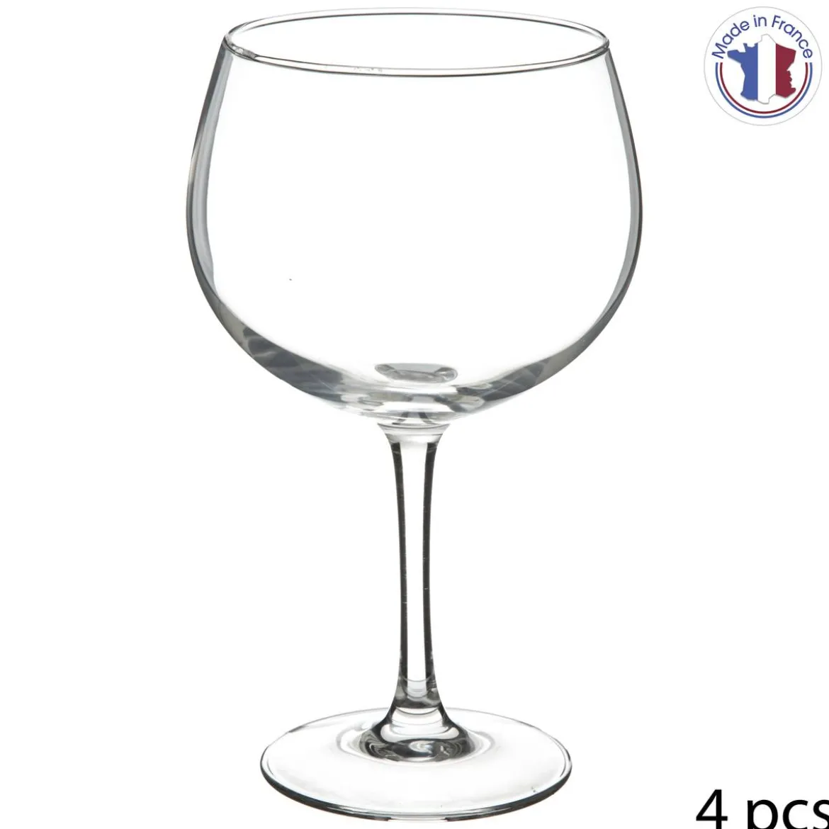 Lot de 4 verres à gin "Gin"