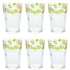 Lot de 6 verres à mojito  "Stella"