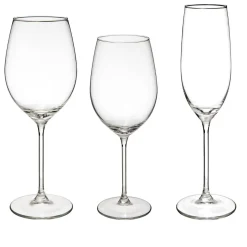 Lot de 18 verres à pied 