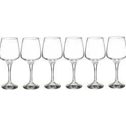Lot de 6 verres à vin  "Elaya"