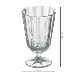 Lot de 6 verres à vin  "Julia"