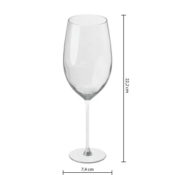 Lot de 6 verres à vin  "Lina"
