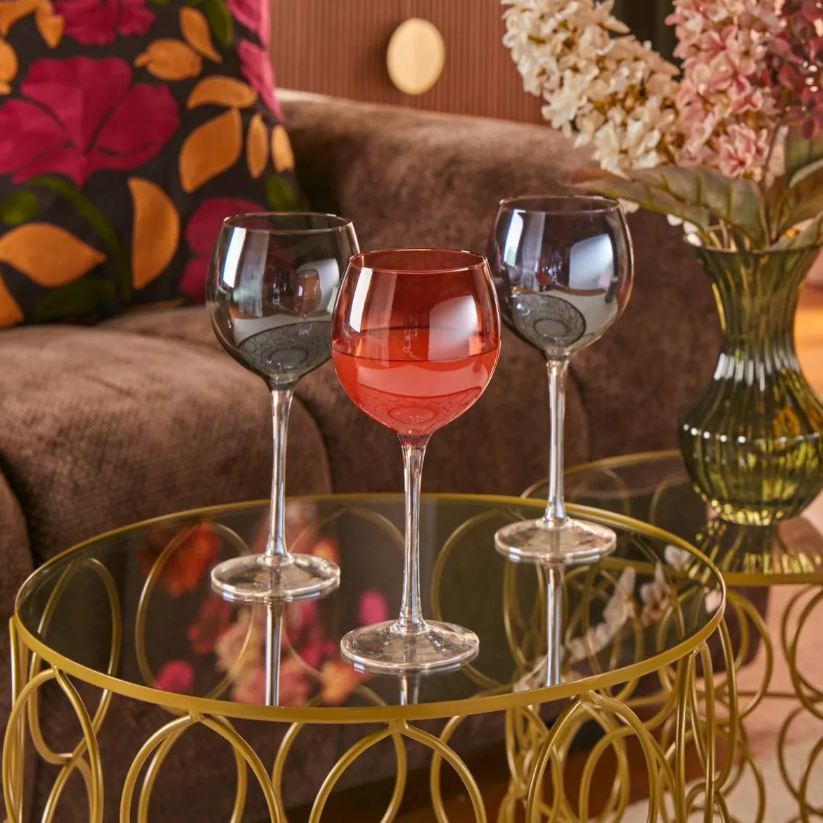 Lot de 6 verres à vin "Lucia"