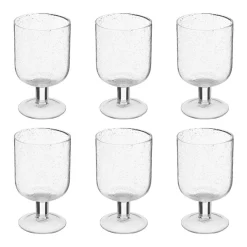 Lot de 6 verres à vin  