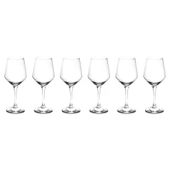 Lot de 6 verres à vin "Olivia"