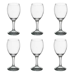 Lot de 6 verres à vin  "Paola"