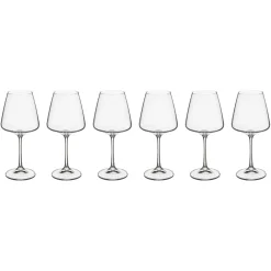 Lot de 6 verres à vin  "Selenga"
