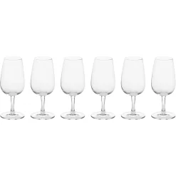 Lot de 6 verres à vin  "Viticole"