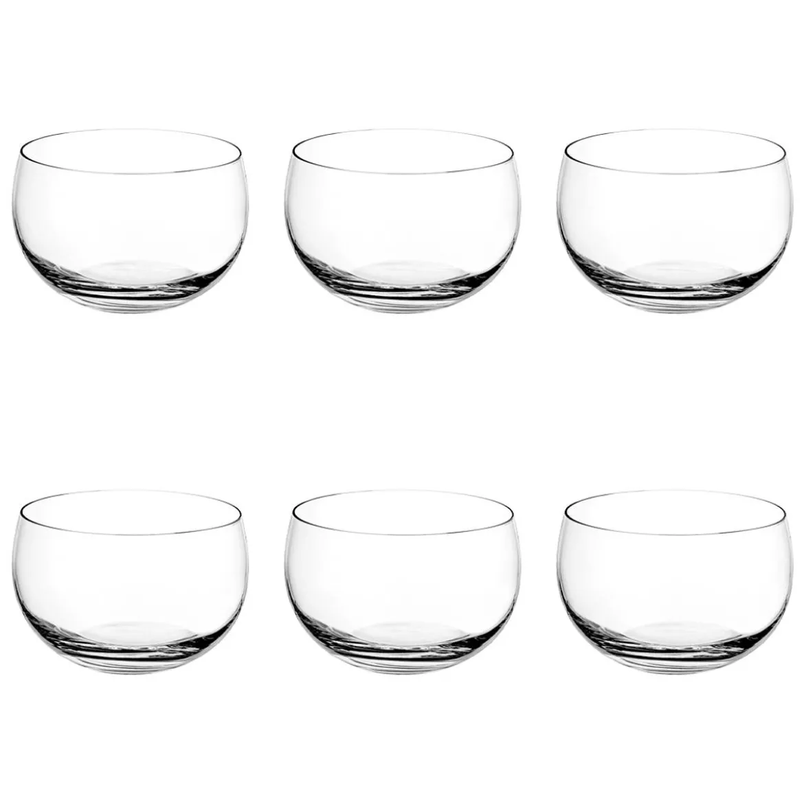 Lot de 6 verrines "New York"
