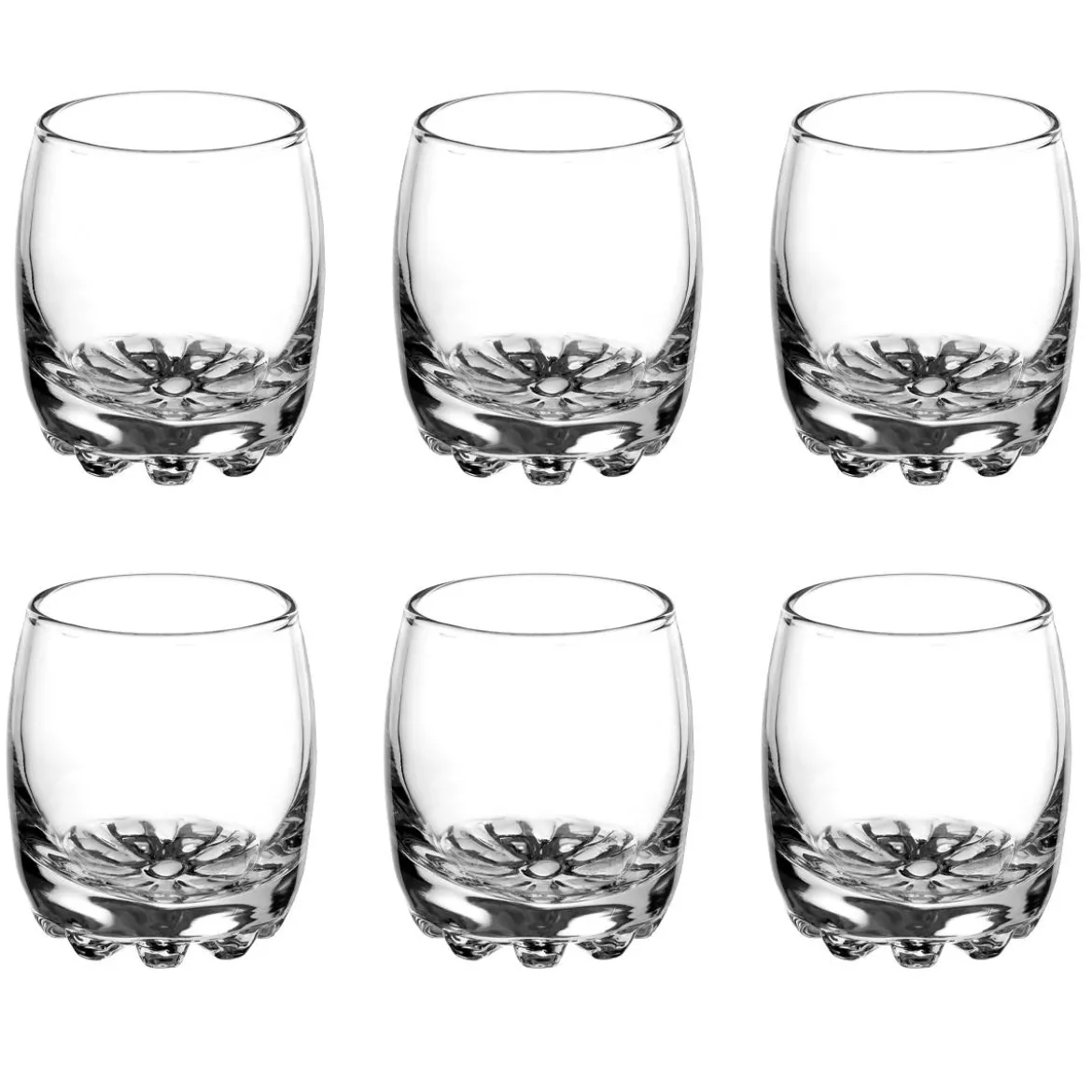 Lot de 6 verrines "Sylvana"