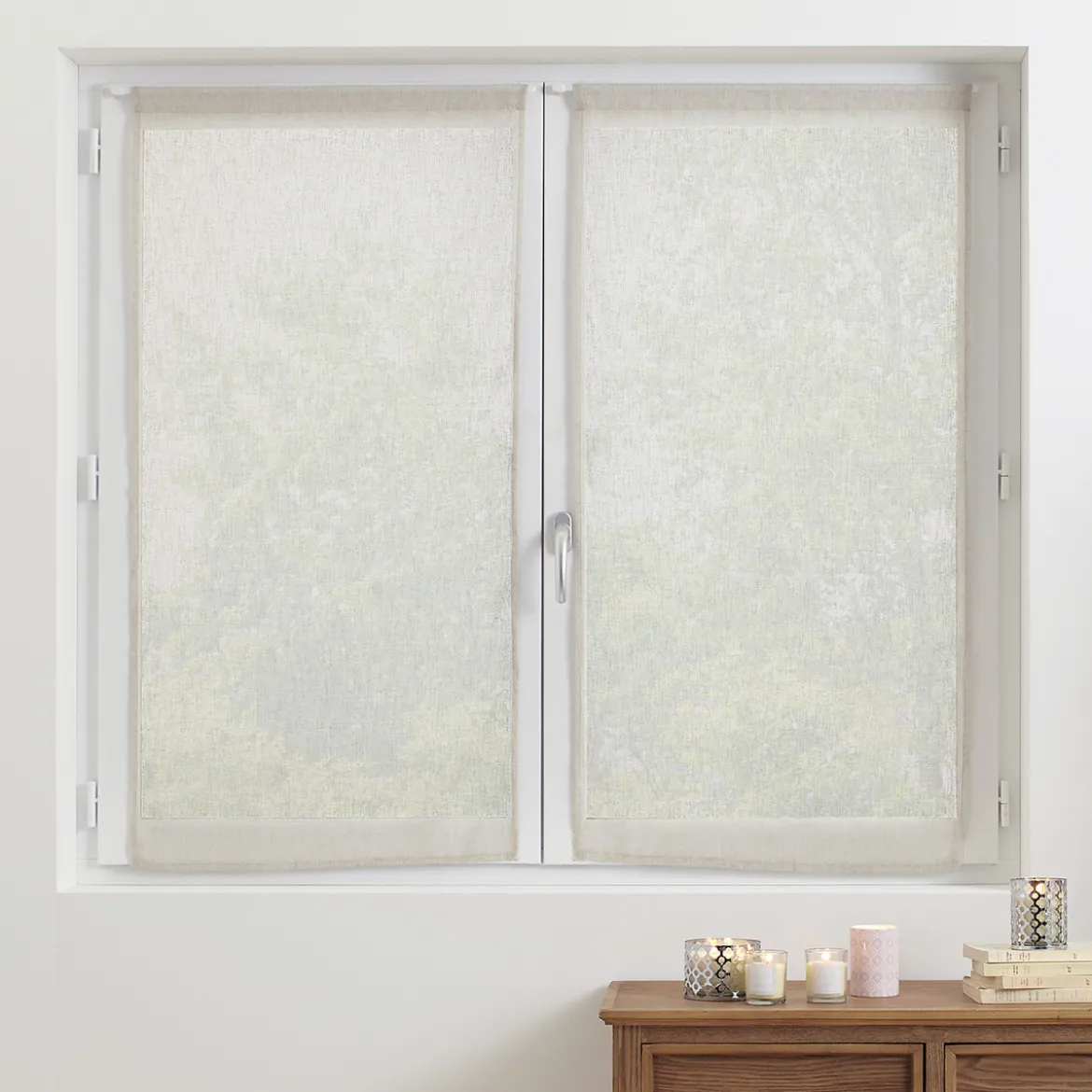 Lot de 2 voilages "Fred"
