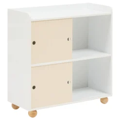 Meuble de rangement enfant 2 portes 1 niveau 