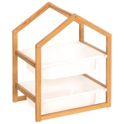 Meuble de rangement enfant 2 étagères 